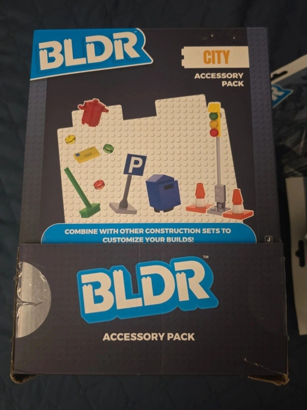 BLRD City Accessory Pack - Blue, White & Multicolor Construction Set Accessories